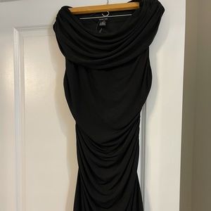 Extremely sexy fitted black dress